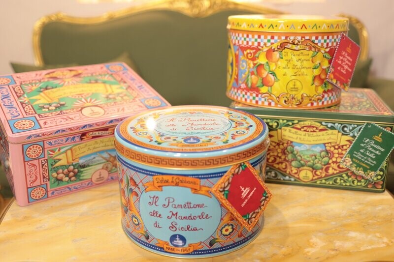 PANETTONE FIASCONARO DOLCE & GABBANA AGRUMI E ZAFFERANO