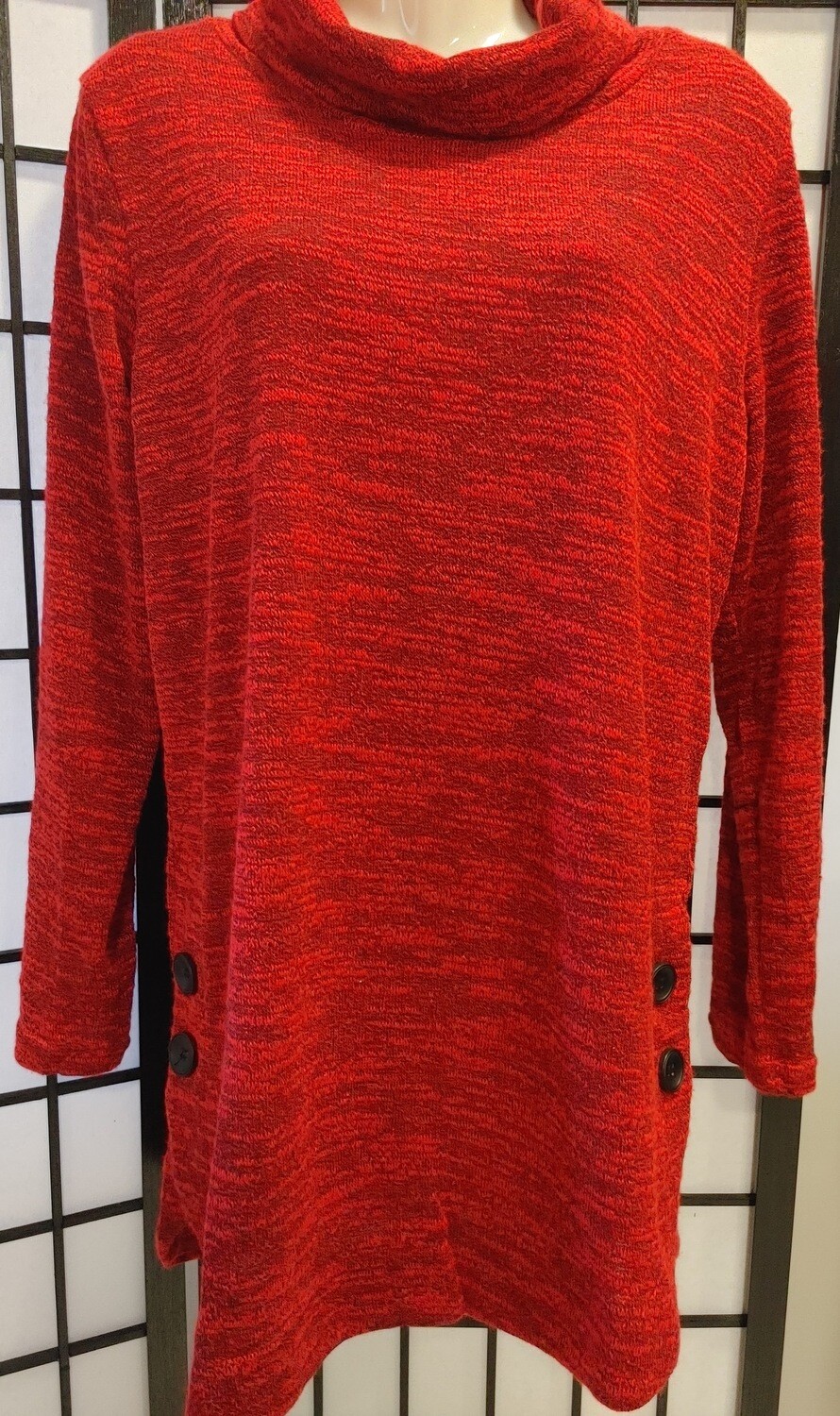 Rust Tunic Sweater