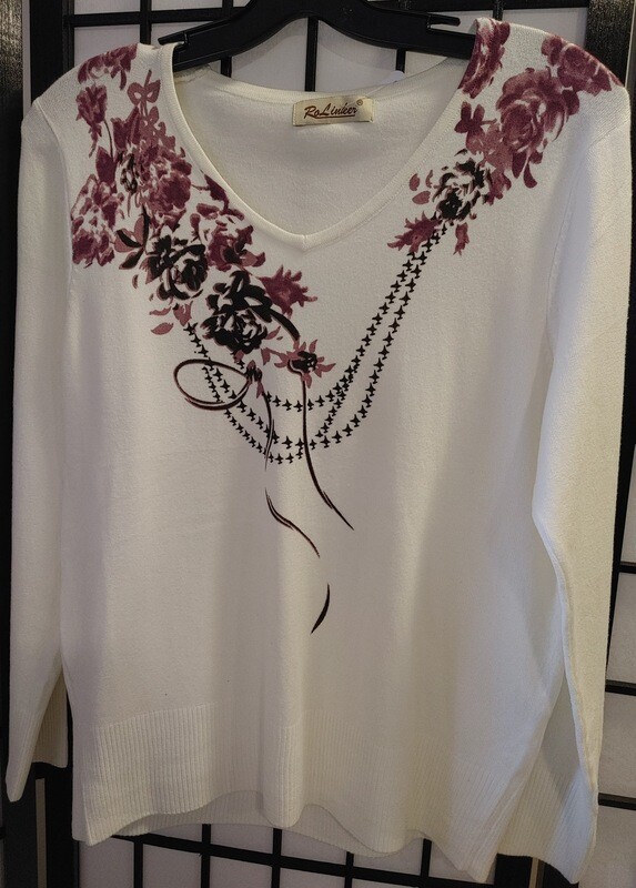 O/S V-Neck Top