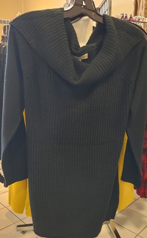 Cowl Neck Knit Sweater