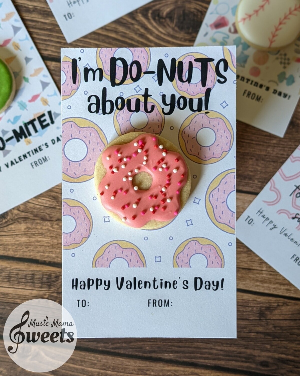 DO-NUTS set of 6 minis w/cards