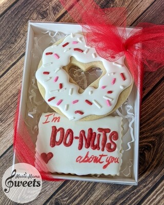 "I'm DO-NUTS about you" gift set