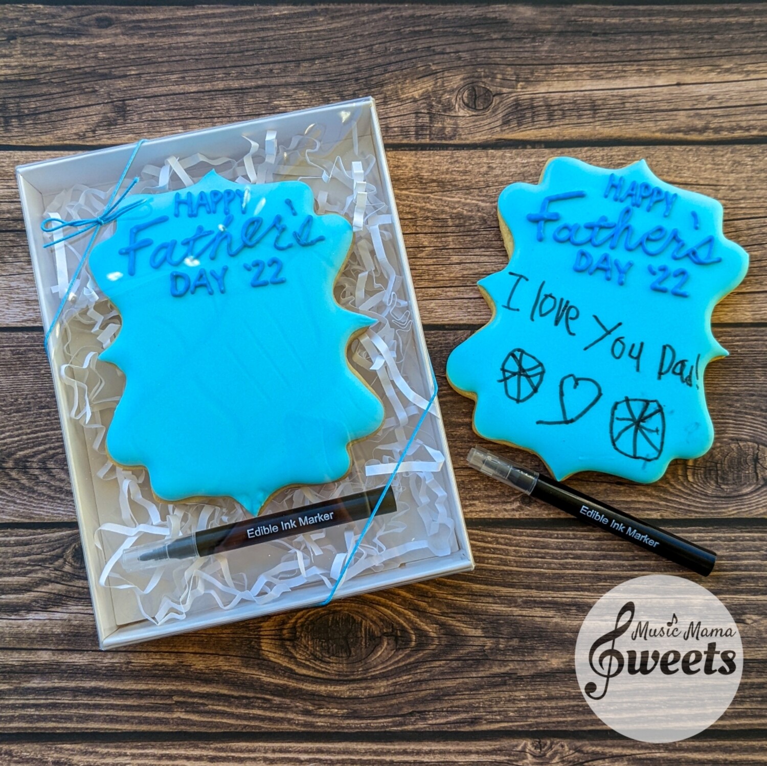 Father's Day Cookie Card