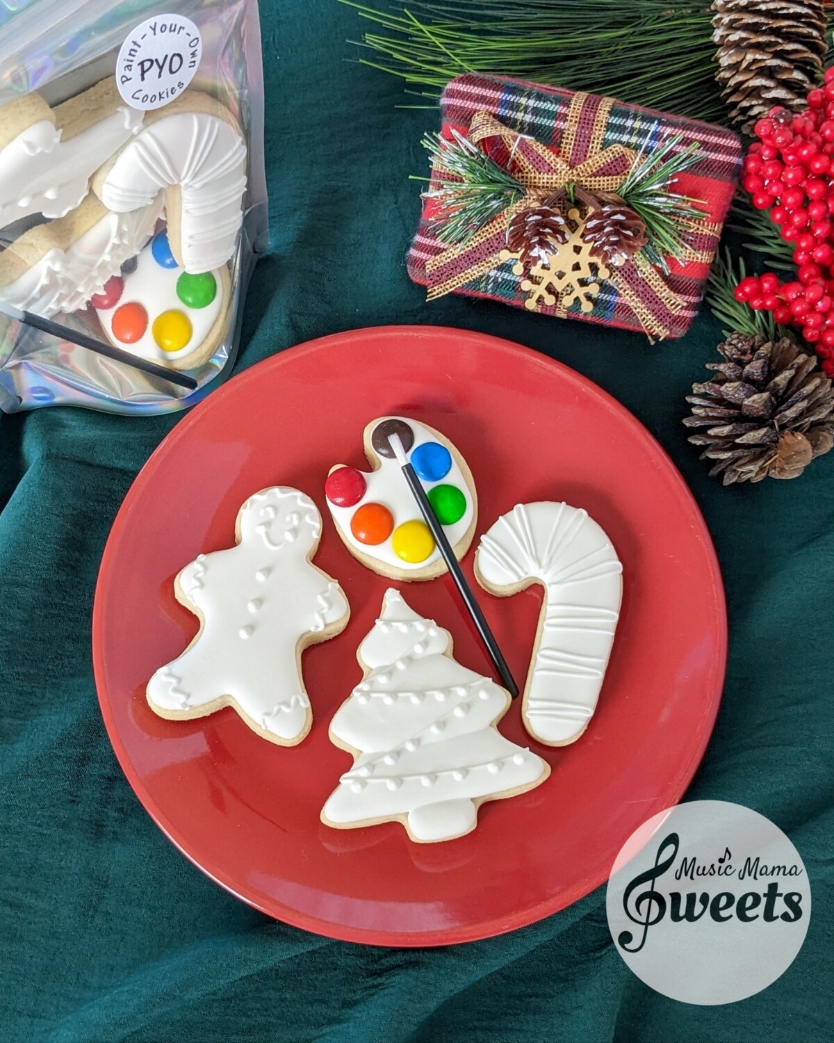 Paint-Your-Own Cookies (Set of 3)
