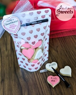 Love Notes - Snack Bag with Edible Ink Marker