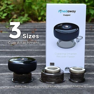 Achedaway Cupper-The Smart Cupping Therapy Sets Massager for Muscle and Joint Pain Cellulite Massage Back Pain Relief
