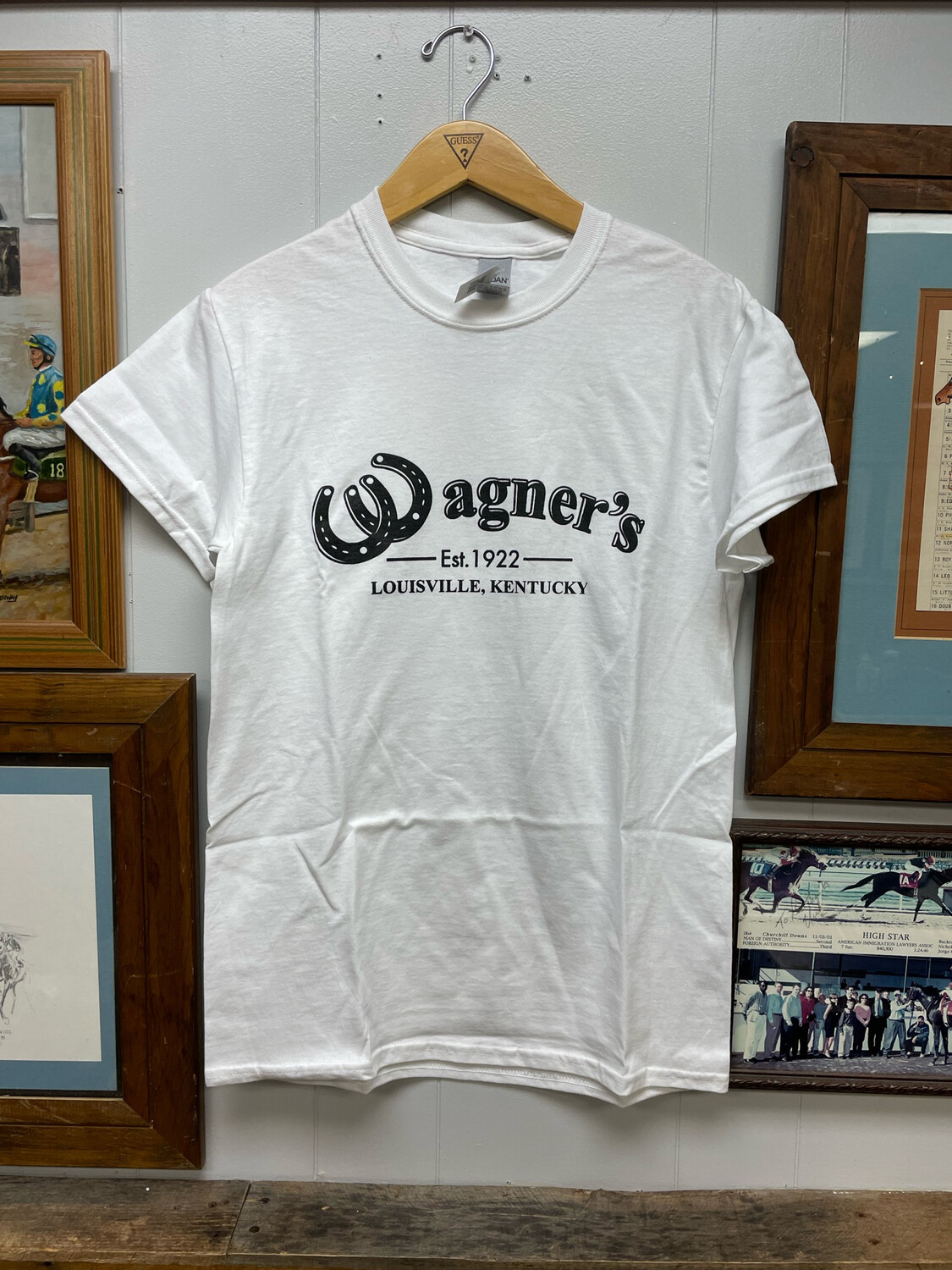 Wagner's Logo Tshirt White