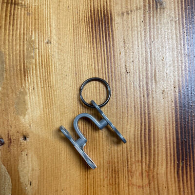 Curb Bit Keychain