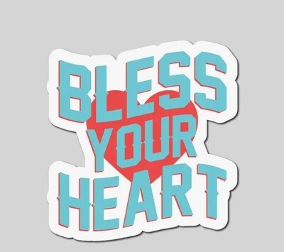 Bless Heart Sticker