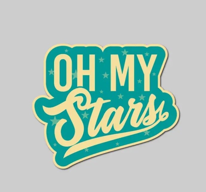 Oh My Star Sticker