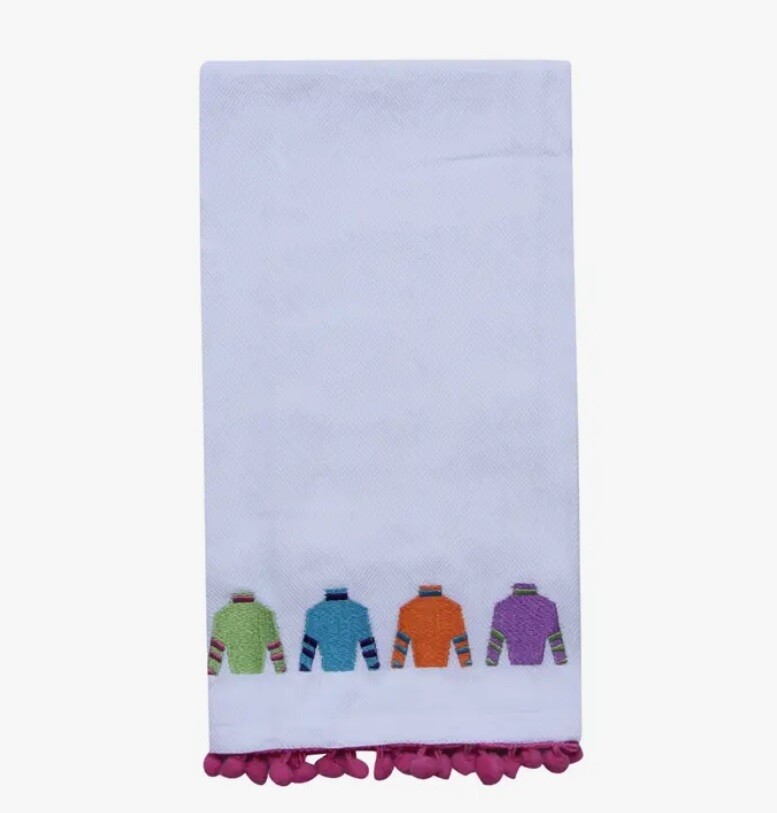 Jockey Silk Fringe Tea Towel