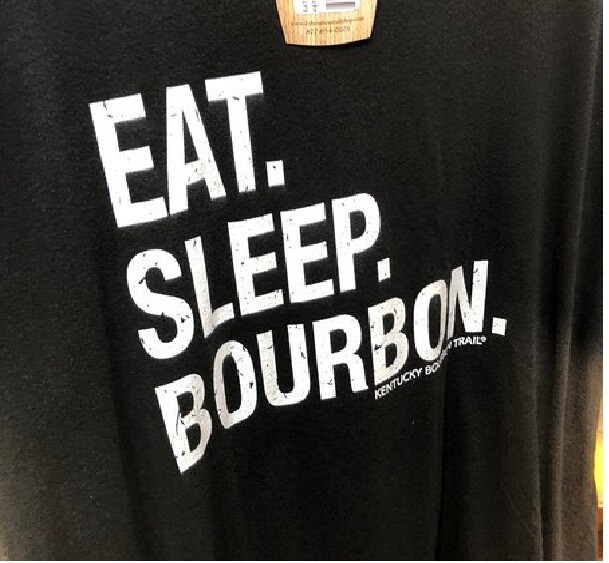 Eat Sleep Bourbon T-shirt Large