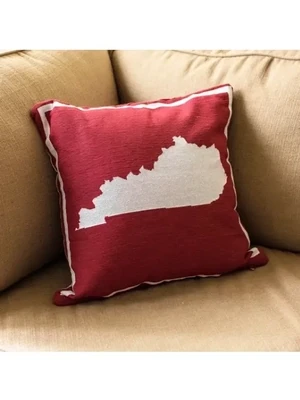 Ky Shape Red Pillow