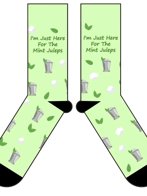 Here For Juleps Socks