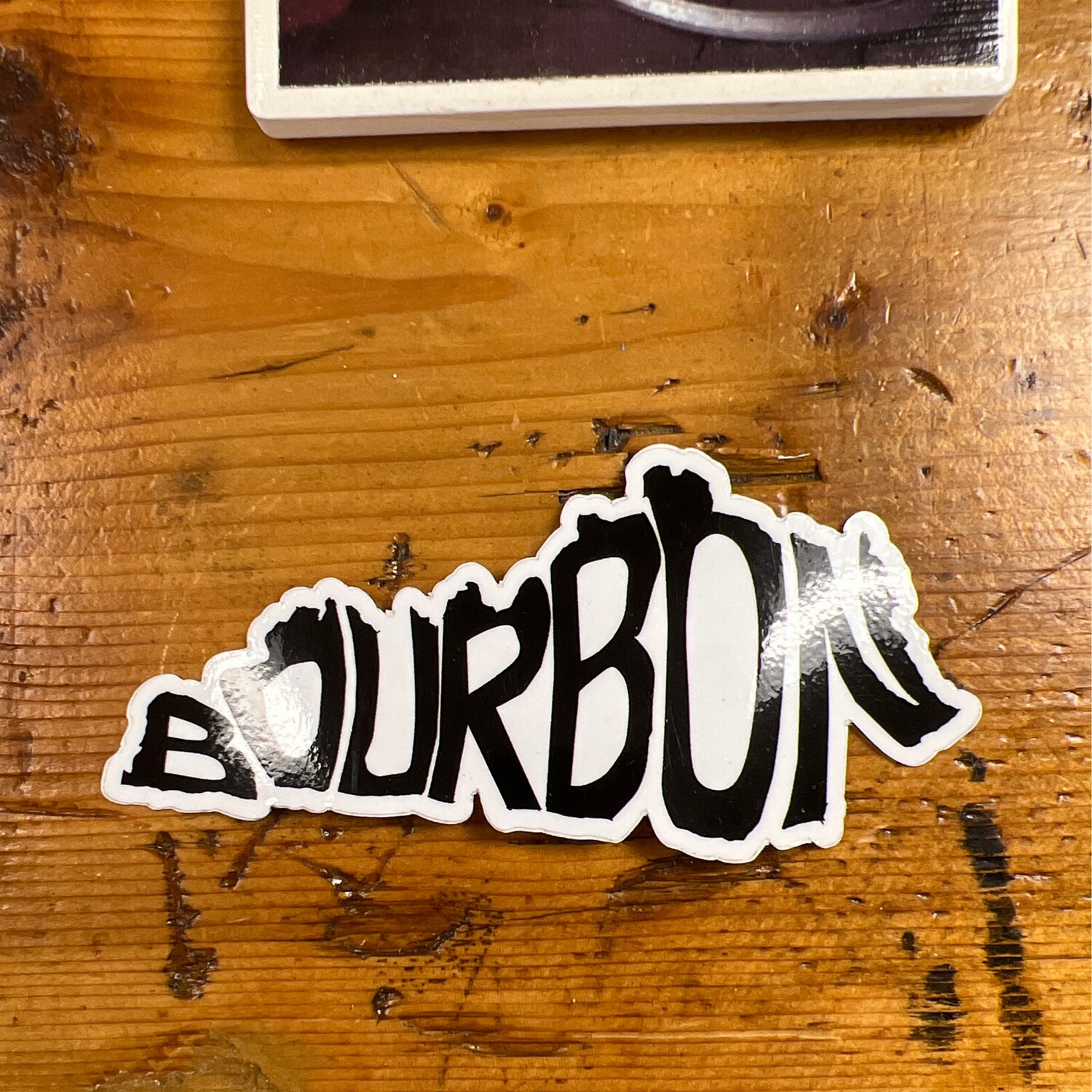 Bourbon Sticker