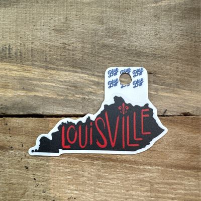 Louisville Shape-KDE Sticker