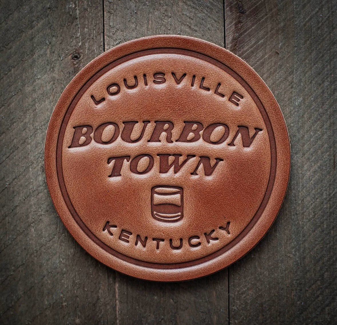 Bourbon Town Lou Ky Coaster