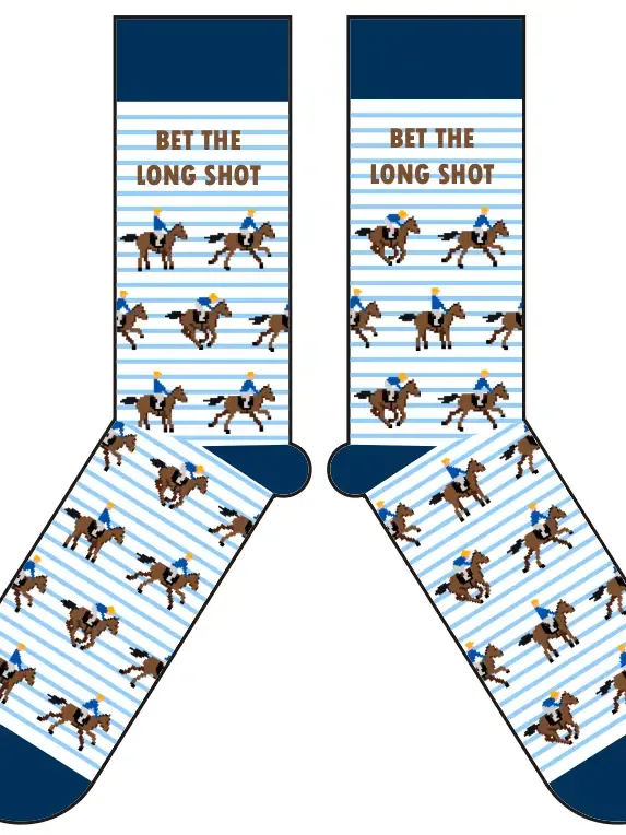 Bet The Long Shot Socks
