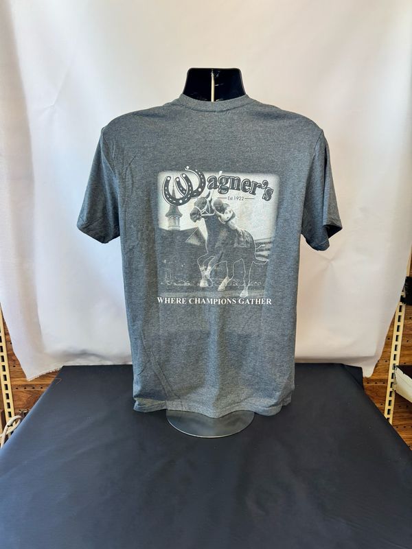 Smarty Jones Tee Hthr Grey