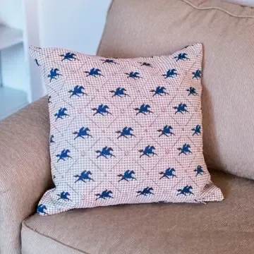 Yellow Horse Pillow