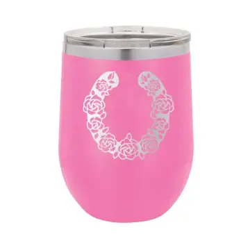 Rose Horseshoe 12oz Tumbler