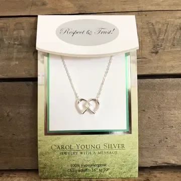 English Stirrup Petite Necklace