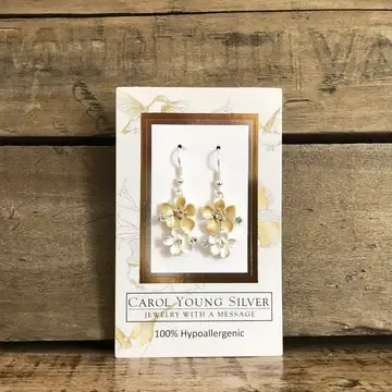 Double Flower Earrings