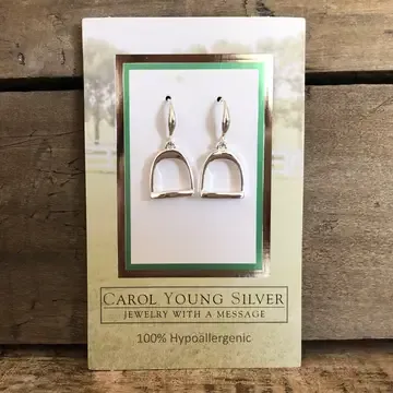 English Stirrup Earrings Wire