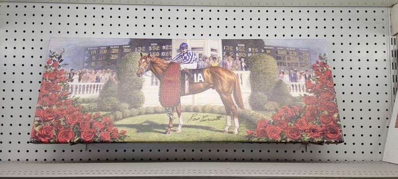 Secretariat Canvas Art C Giclee -Signed