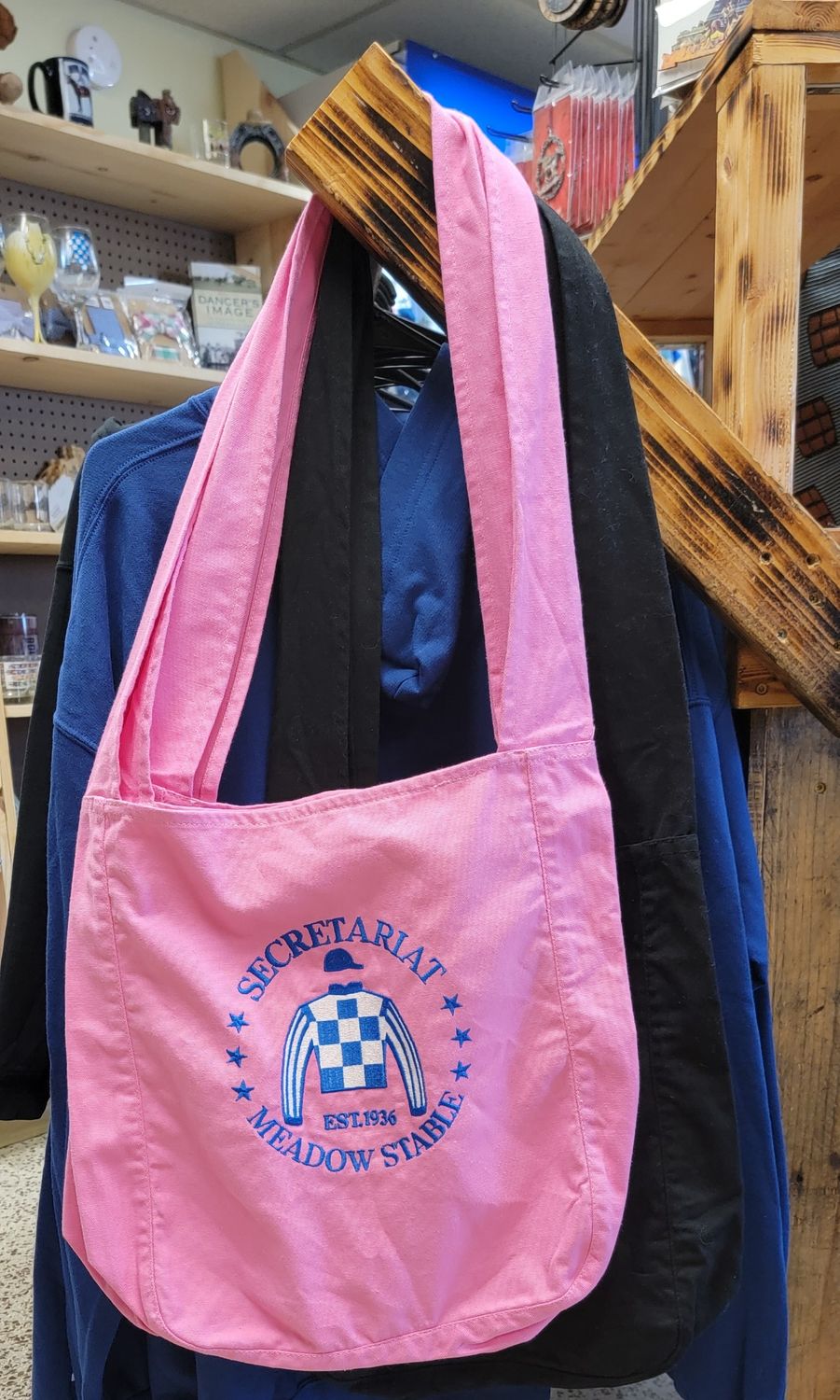Secretariat Embroidered Tote