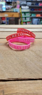 Secretariat Silicone Braclets