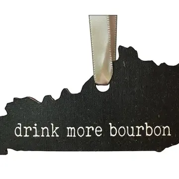 KY ornament Drink more Bourbon