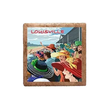 Derby Hat Magnet tile