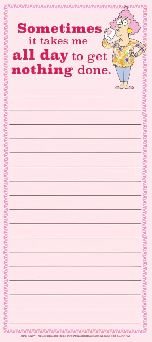 List Pad Sometimes