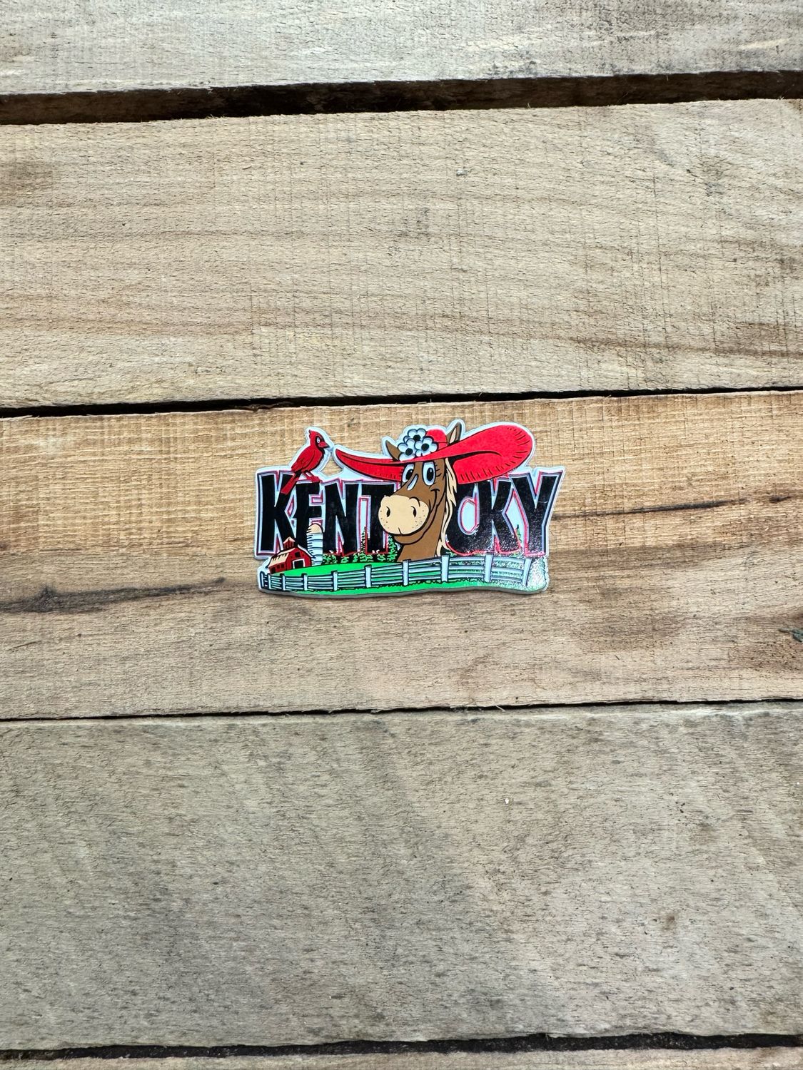 KY Horse w/Hat Magnet