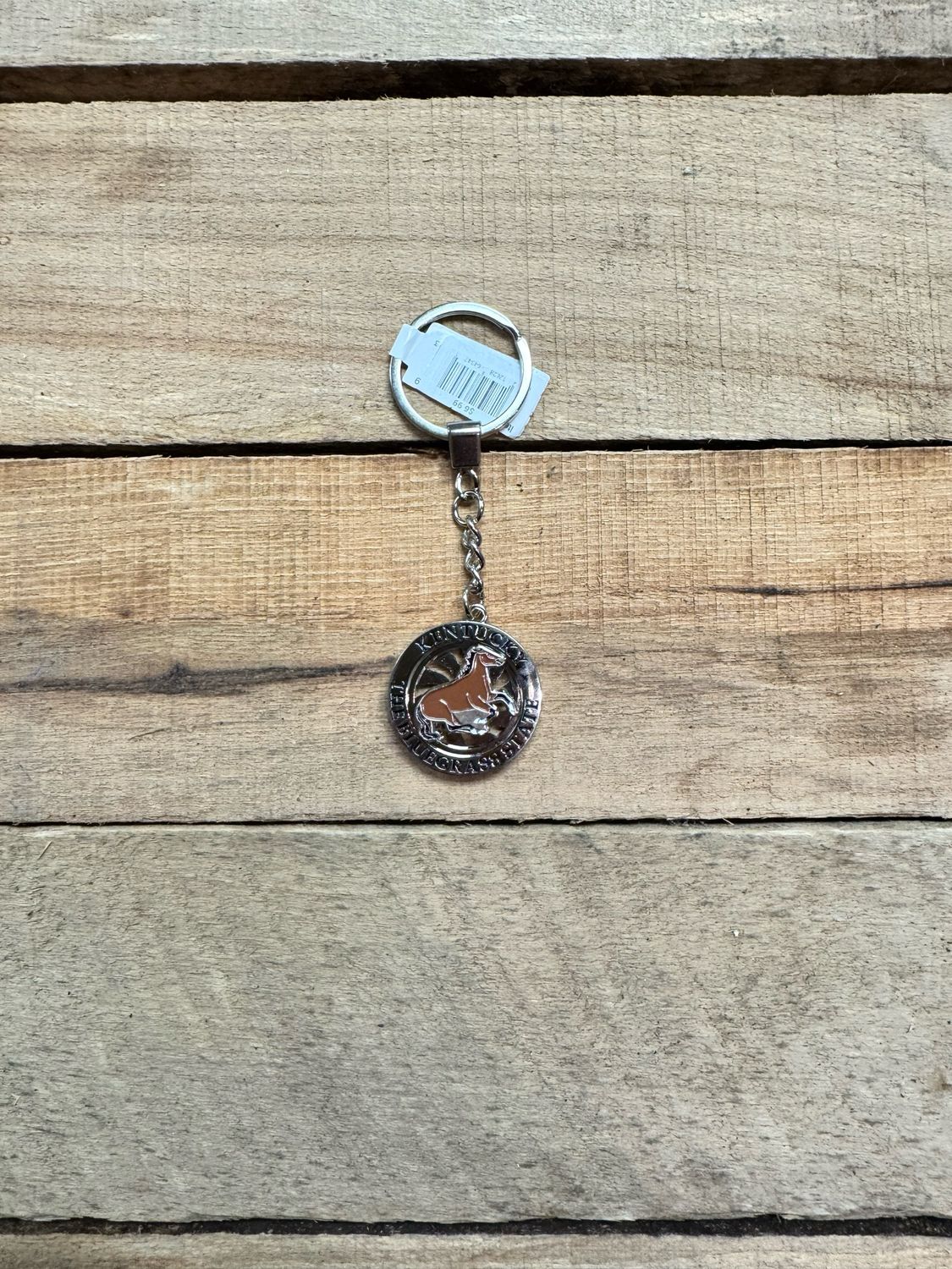 Ky Horse Spinner Keychain