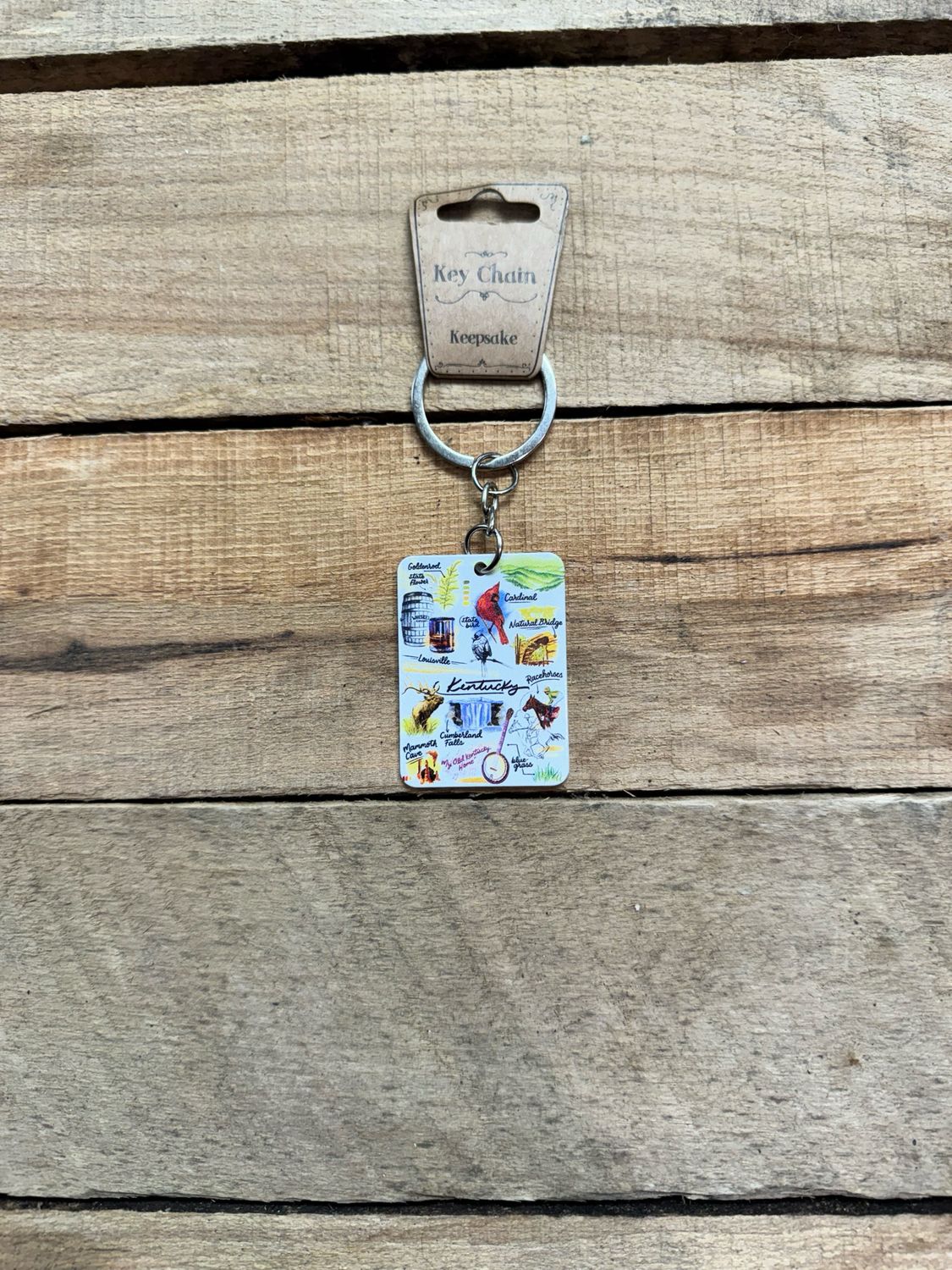 Travel Journal Key chain