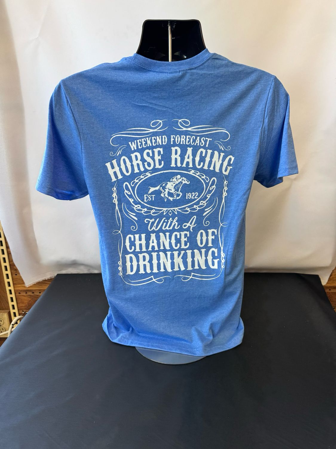 Forecast Tee Hthr Blue