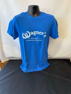 Wagners Logo Tee Royal Blue