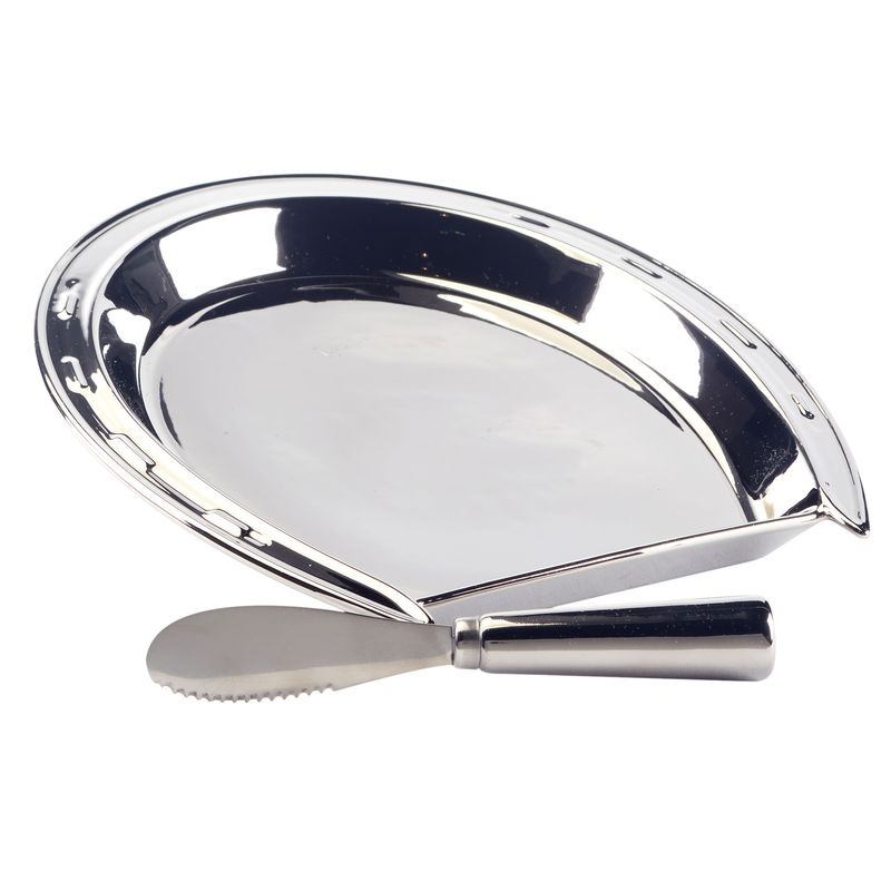 3-D Horseshoe Cheese Plates