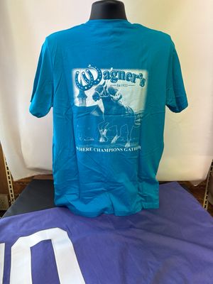 Smarty Jones Tee Neon Blue