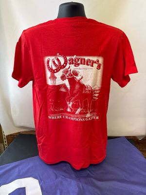 Smarty Jones Tee Red