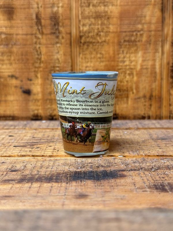 Mint Julep Shot Glass