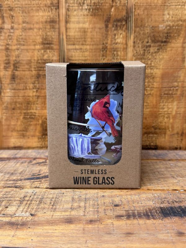 Boxed Trav Journal Wine Glass