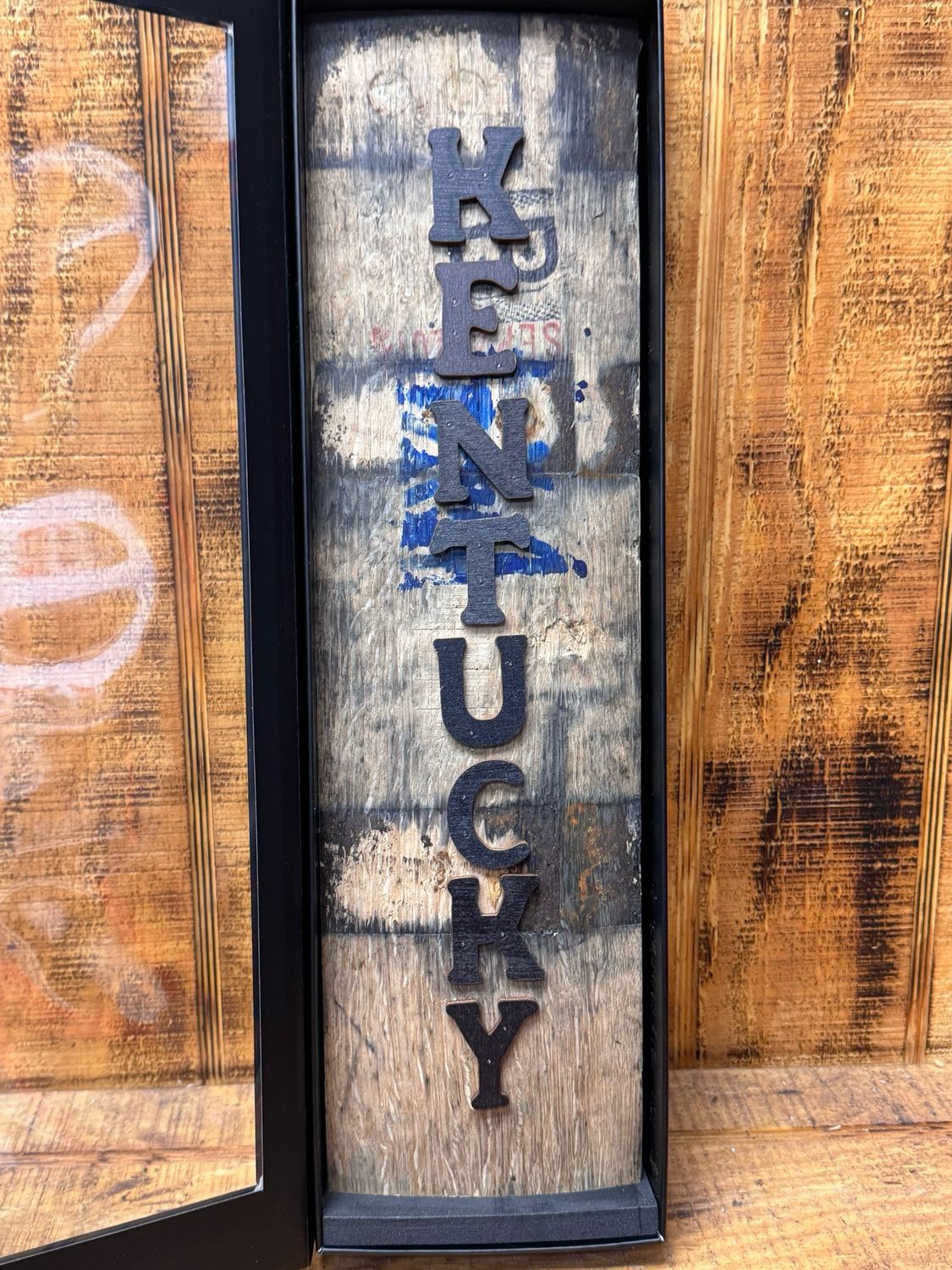 Kentucky Barrel Stave Sign