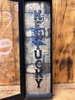Kentucky Barrel Stave Sign