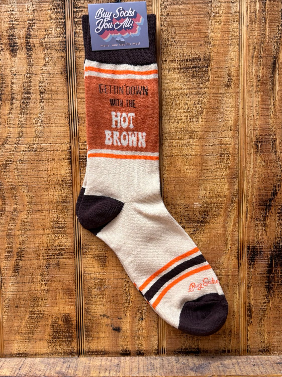 Getting Down W/ A Hot Brown Socks