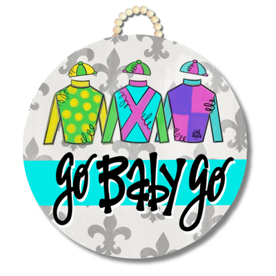 Derby &quot;Go Baby Go&quot; Hanger