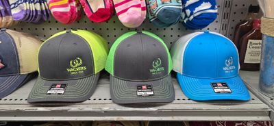 Horseshoe &quot;W&quot; Trucker Cap Turq/White