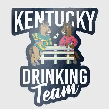 Drinking Team Sticker